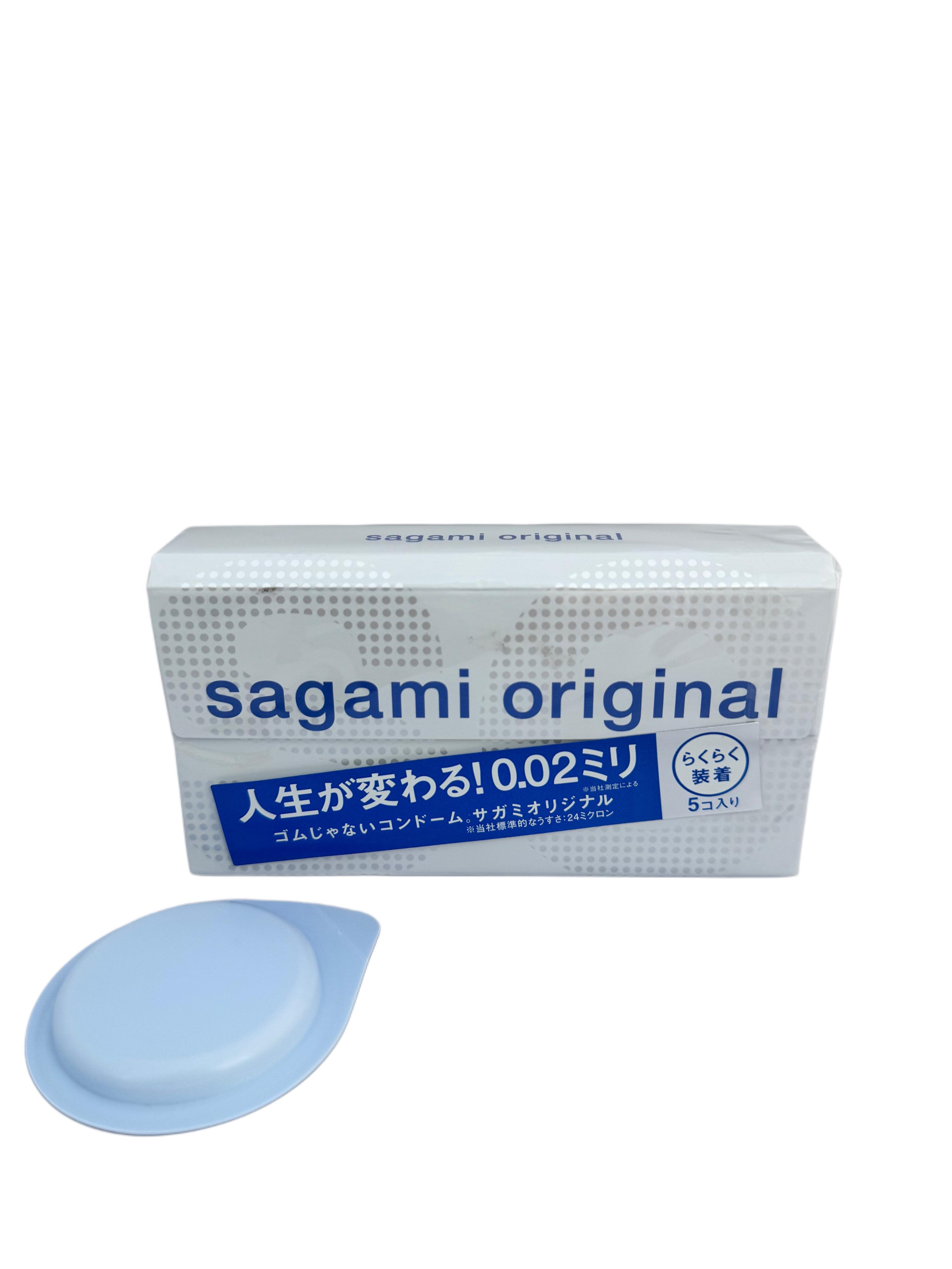 Презервативы ультратонкие Sagami 0.02 5 шт. (29633742) (35242740)