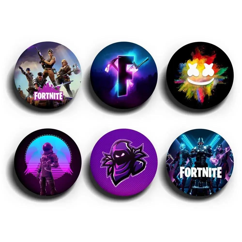 Набор значков Fortnite 6 шт. (75246)