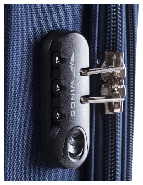 Валіза текстильна Wings 6802 S на 2 колесах Синій (CETKNWI6802SM2SIN) - фото 6 Валіза текстильна Wings 6802 S на 2 колесах Синій (CETKNWI6802SM2SIN) - фото 6