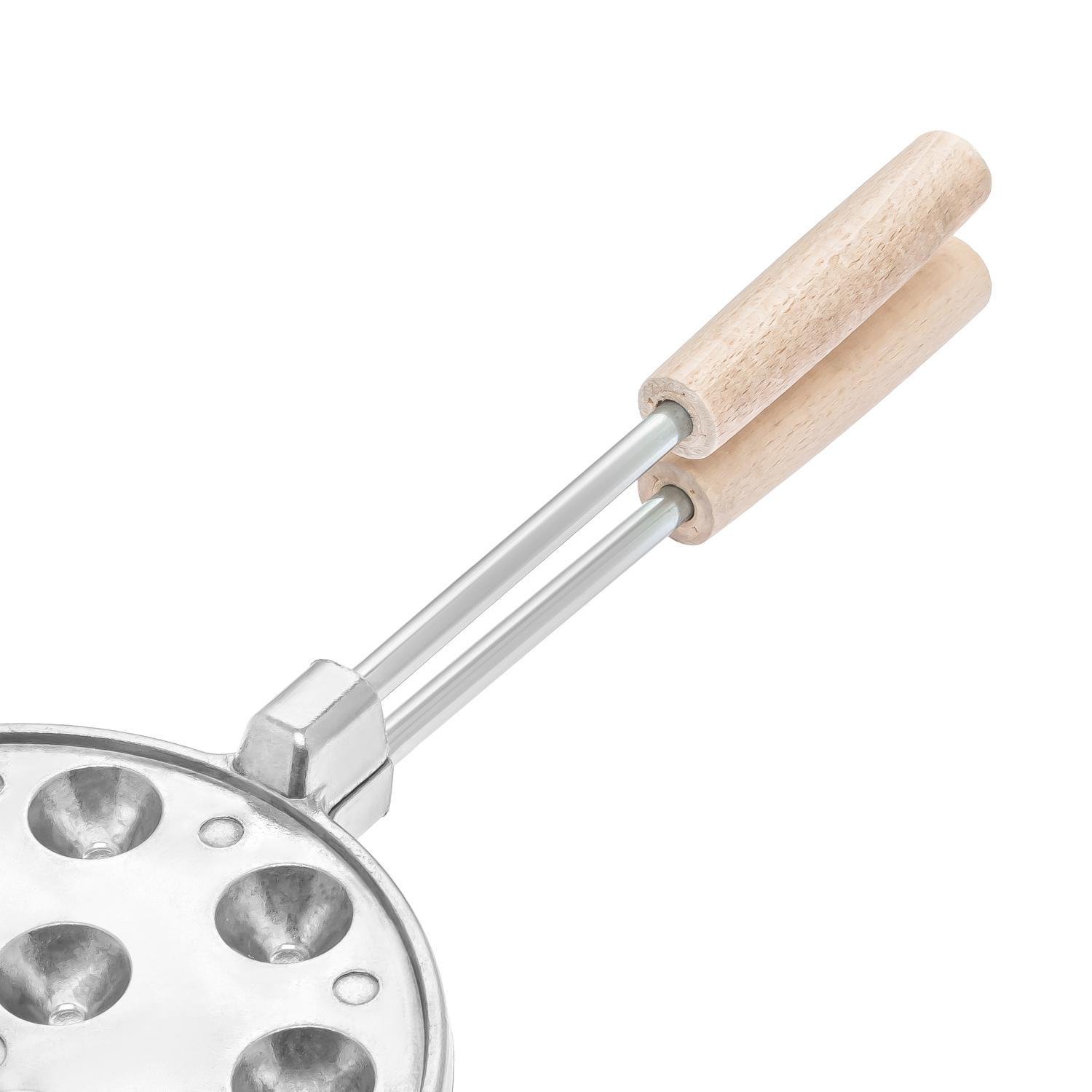 Форма для выпекания орешков ХЕАЗ на 12 половинок орехов со съемными ручками (87441) - фото 8 Форма для выпекания орешков ХЕАЗ на 12 половинок орехов со съемными ручками (87441) - фото 8