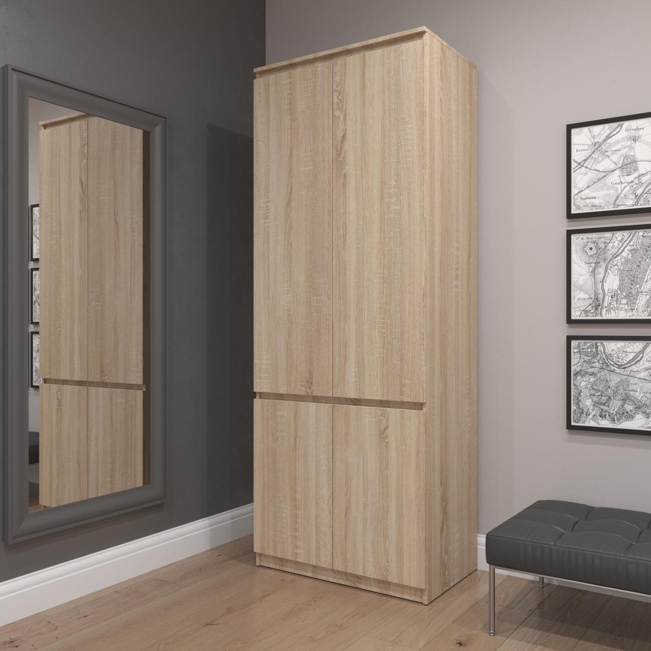 Шафа гардеробна Вайс R-10 802х500х2110 мм Дуб Сонома (30822723)