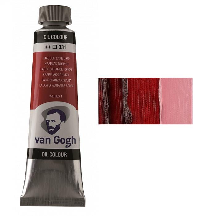 Масляная краска Van Gogh туба 40 мл 331 Мареновый красный темный (02053313) Масляная краска Van Gogh туба 40 мл 331 Мареновый красный темный (02053313)