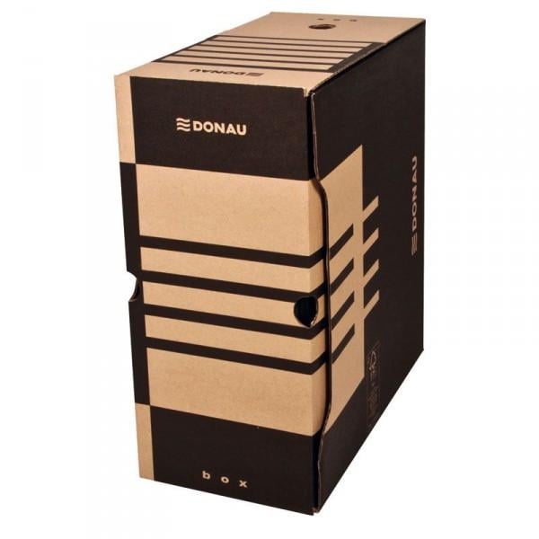 Бокс архивный Donau 155 мм до 1550 л. гофрокартон Коричневый (7663301PL-02)