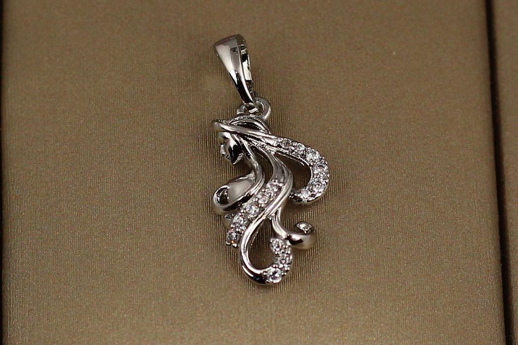 Кулон Xuping Jewelry Жінка в очікуванні дива 1,7 см Сріблястий