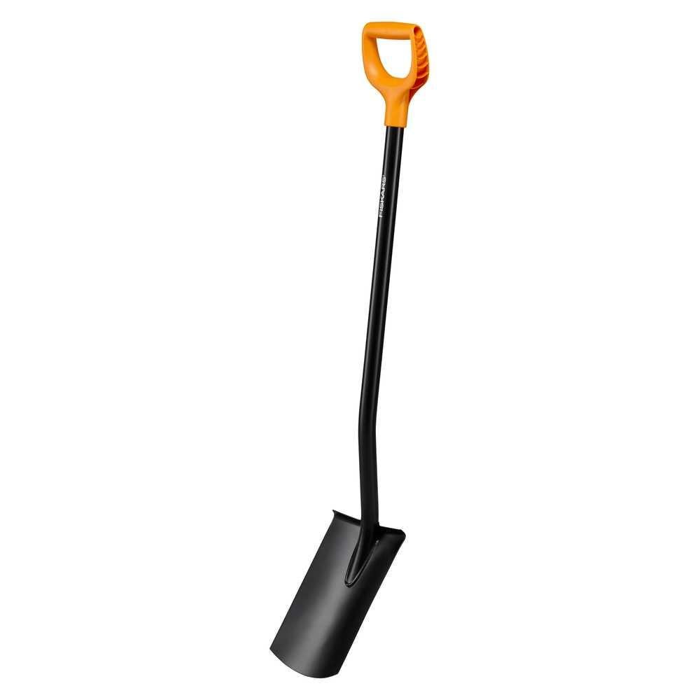Лопата прямая универсальная Fiskars Solid 131403/1003456 с жильцом из высокоуглеродистой стали (2564409131)