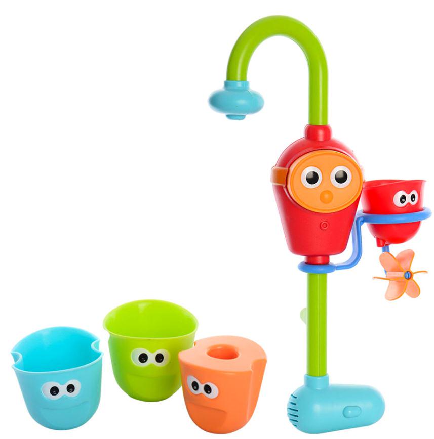 Игрушка для ванной Водопад Волшебный кран 3 формочки D (40116)