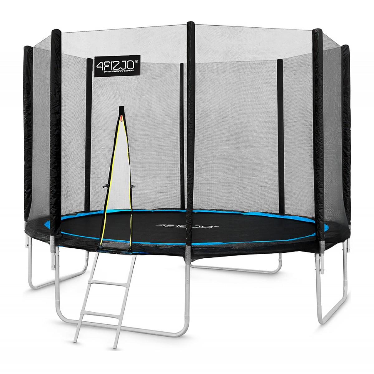 Батут с внешней сетью 4FIZJO 8FT 252 см - фото 12