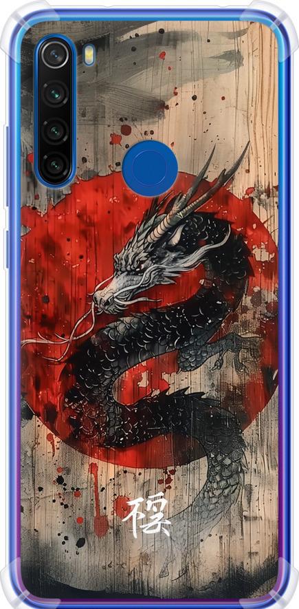 Чехол на Xiaomi Redmi Note 8T Восточный дух (6100sp-1818-42517)