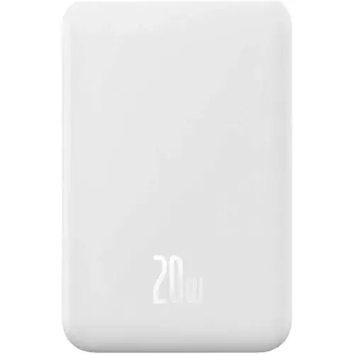 Батарея портативная BASEUS Magnetic Mini Wireless Fast Charge PPCX150002 20000 mAh 20W White