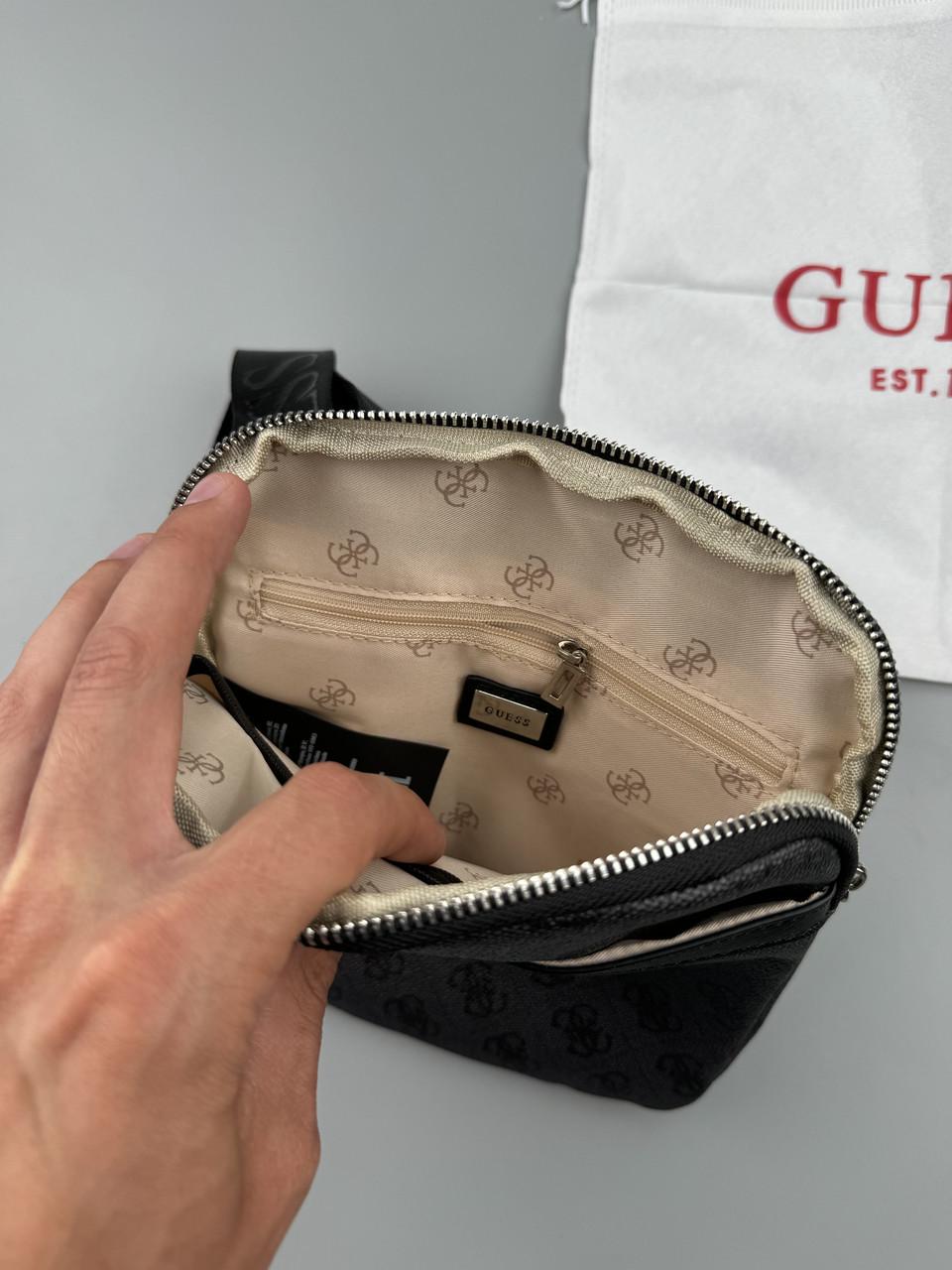 Суска-месенджер через плече Guess Vezzola Сірий (2342044198) - фото 5 Суска-месенджер через плече Guess Vezzola Сірий (2342044198) - фото 5