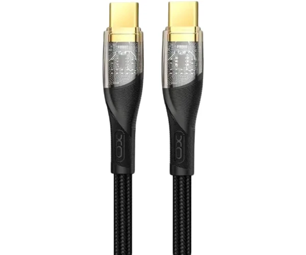 Кабель USB Xo NB-Q223B Type-C to Type-C 60W Black