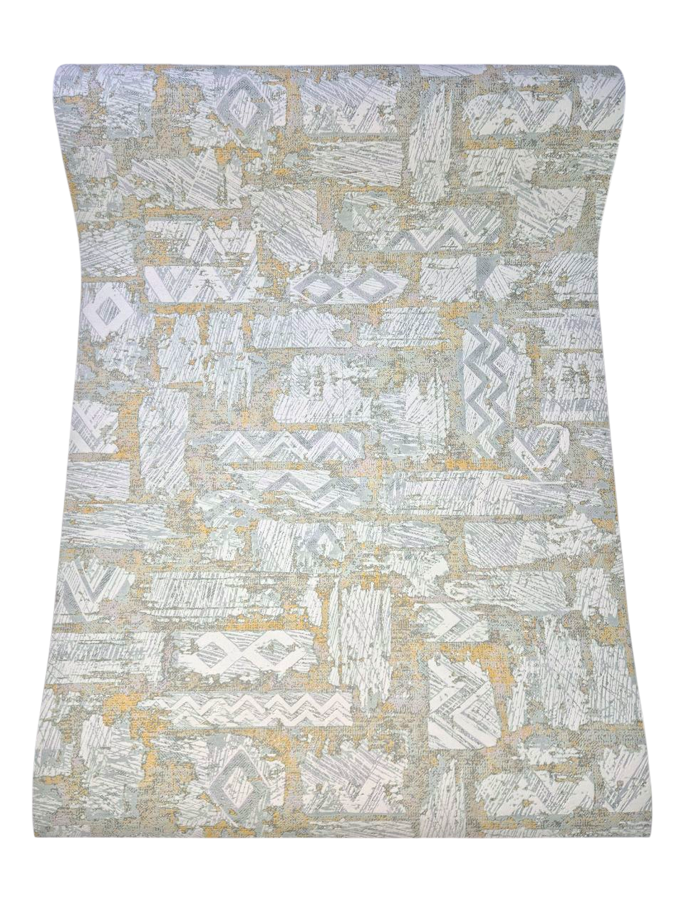 Шпалери вінілові 5748-03 з етнічним орнаментом для вітальні/кухні/коридору 10x0,53 м Зеленувато-бежевий (2560600471) - фото 4 Шпалери вінілові 5748-03 з етнічним орнаментом для вітальні/кухні/коридору 10x0,53 м Зеленувато-бежевий (2560600471) - фото 4