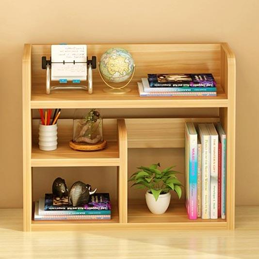 Полка книжная настольная из дерева Юнами Карри (КПА-035103)