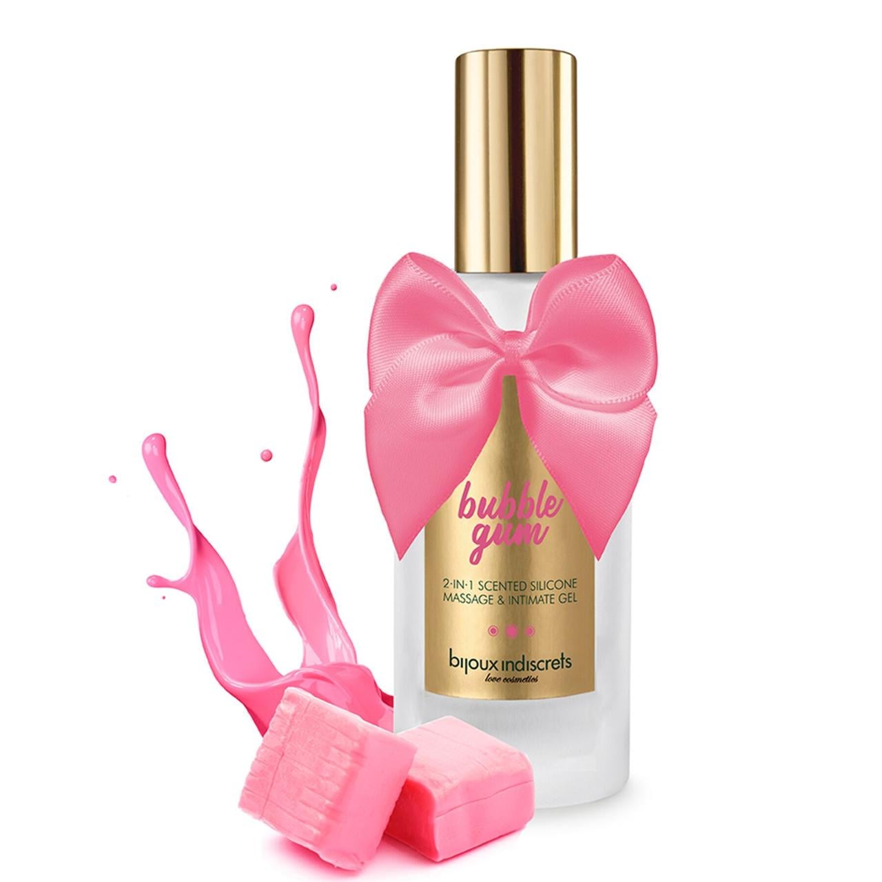 Лубрикант на силиконовой основе Bijoux Indiscrets Bubblegum 2в1 для секса и массажа (2179313113)