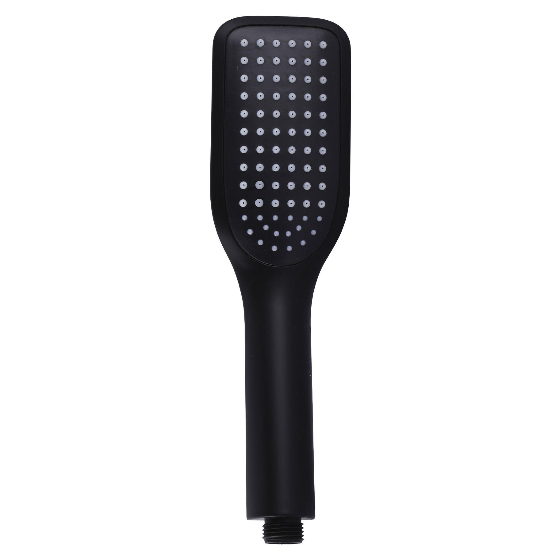 Душевая лейка Globus Lux SH651-BB-P 000021975 однорежимная 70 мм Черный (116568)