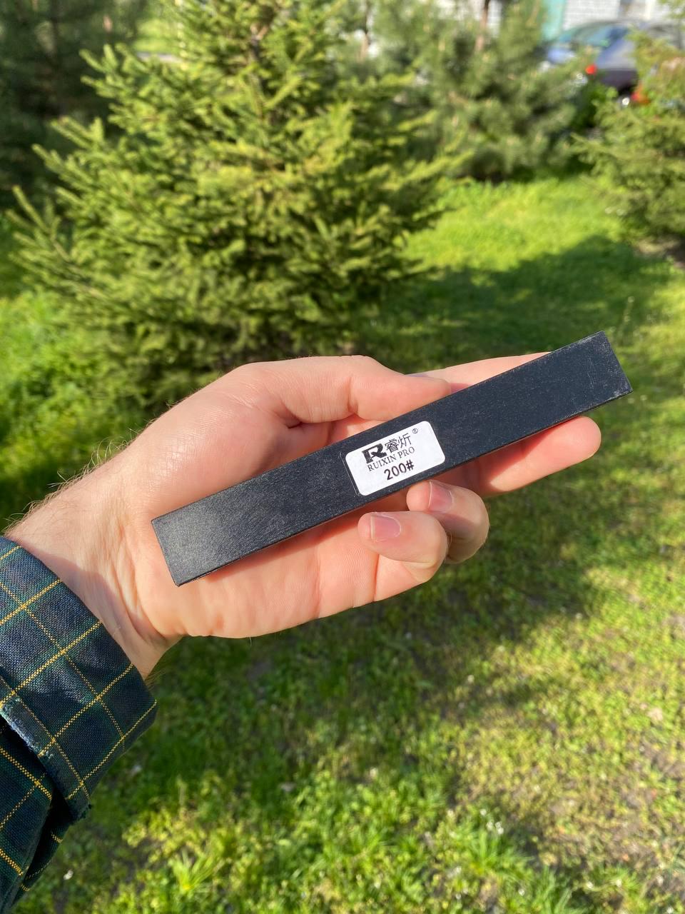 Брусок алмазний 200# для точилок Ruixin/Ganzo/Apex 160x23x8 мм (200) - фото 8 Брусок алмазний 200# для точилок Ruixin/Ganzo/Apex 160x23x8 мм (200) - фото 8
