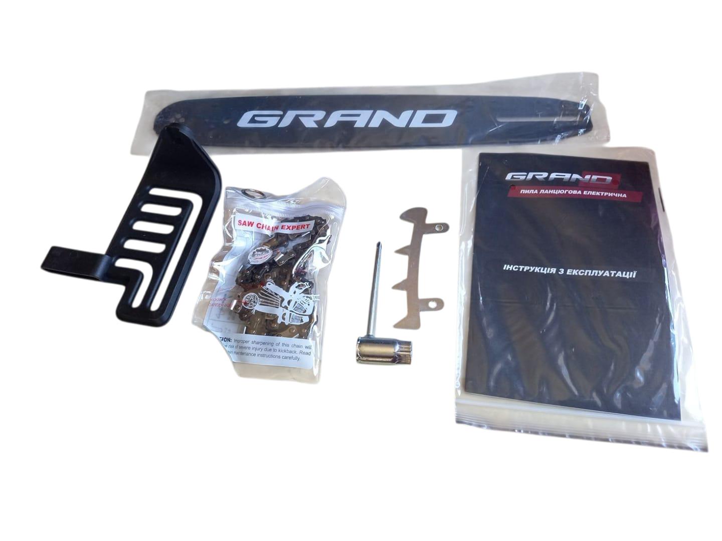 Пила ланцюгова Grand ПЦ-2600 електрична (28055956) - фото 3