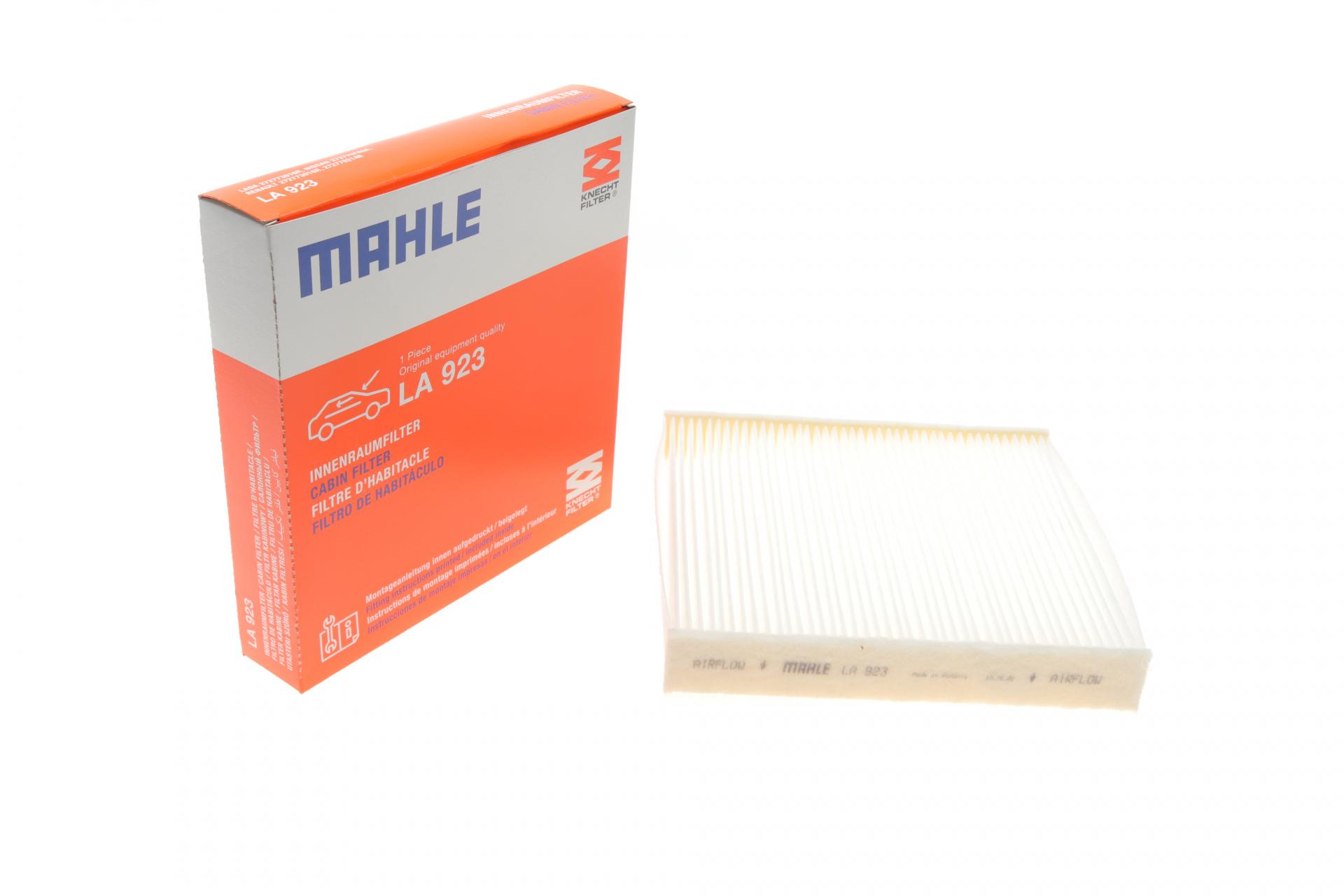 Фильтр салона KNECHT для Renault Clio/Dacia Logan/Duster/Nissan Juke/Micra 12- (LA 923)