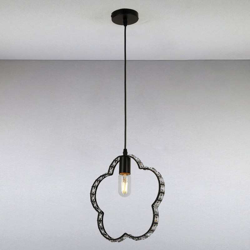 Люстра підвісна Light House LS-13916/1 BK Чорний Люстра підвісна Light House LS-13916/1 BK Чорний