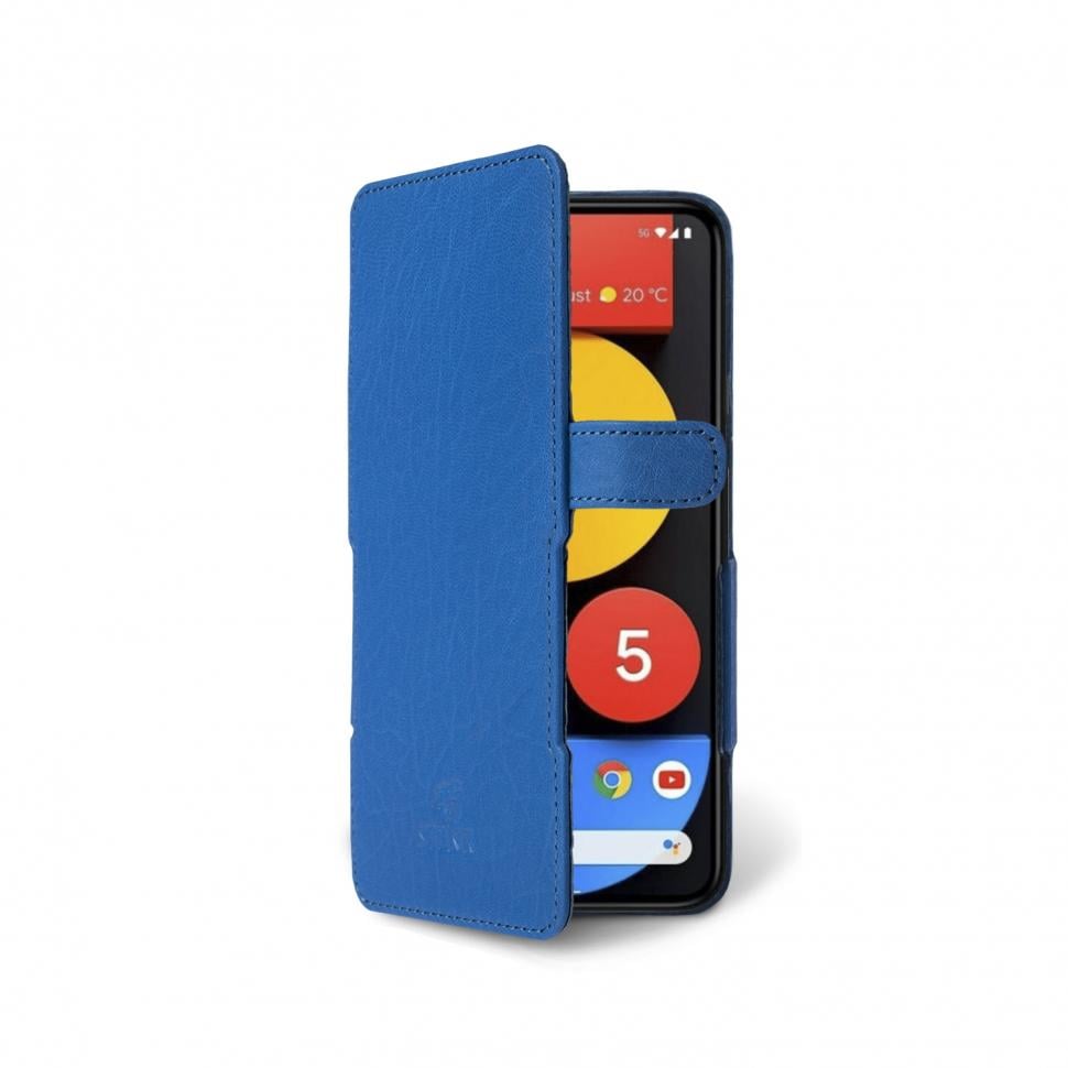 Чехол книжка Stenk Prime для Google Pixel 5 Ярко-синий (68184)