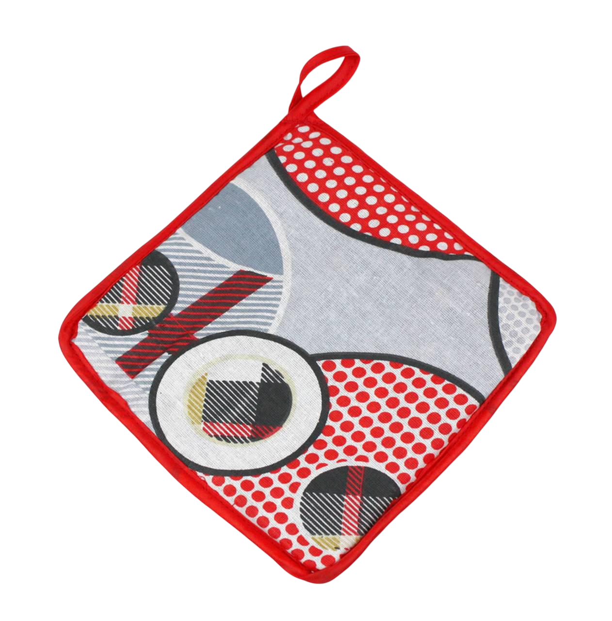 Прихватка 0033 Красный/Серый (124962)