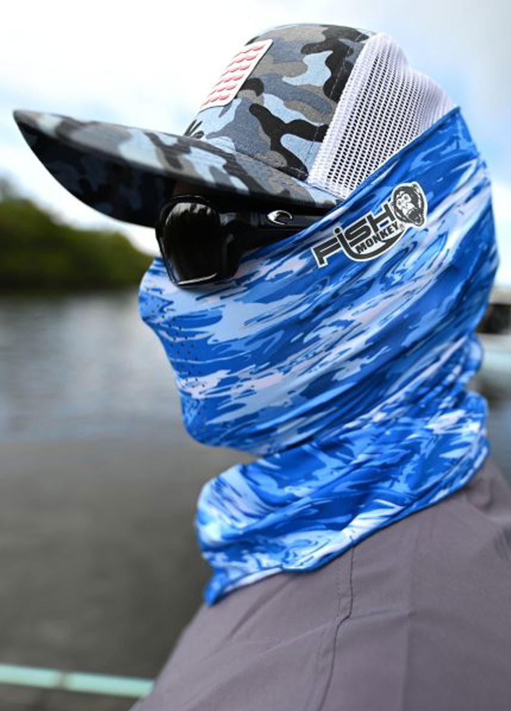 Бафф Fish Monkey Face Guard Sun Protection 26х48,5 см Мульти (859100007828) - фото 4