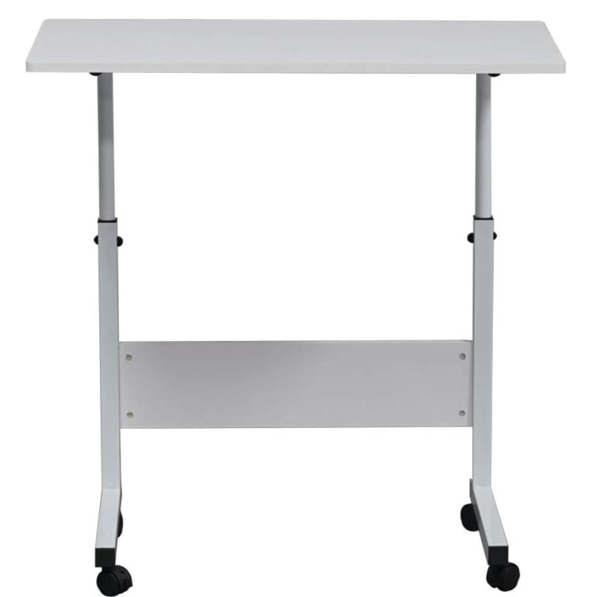 Стол компьютерный Laptop Table на колесиках с регулировкой высоты 60х40х69-90 см (M50264S)