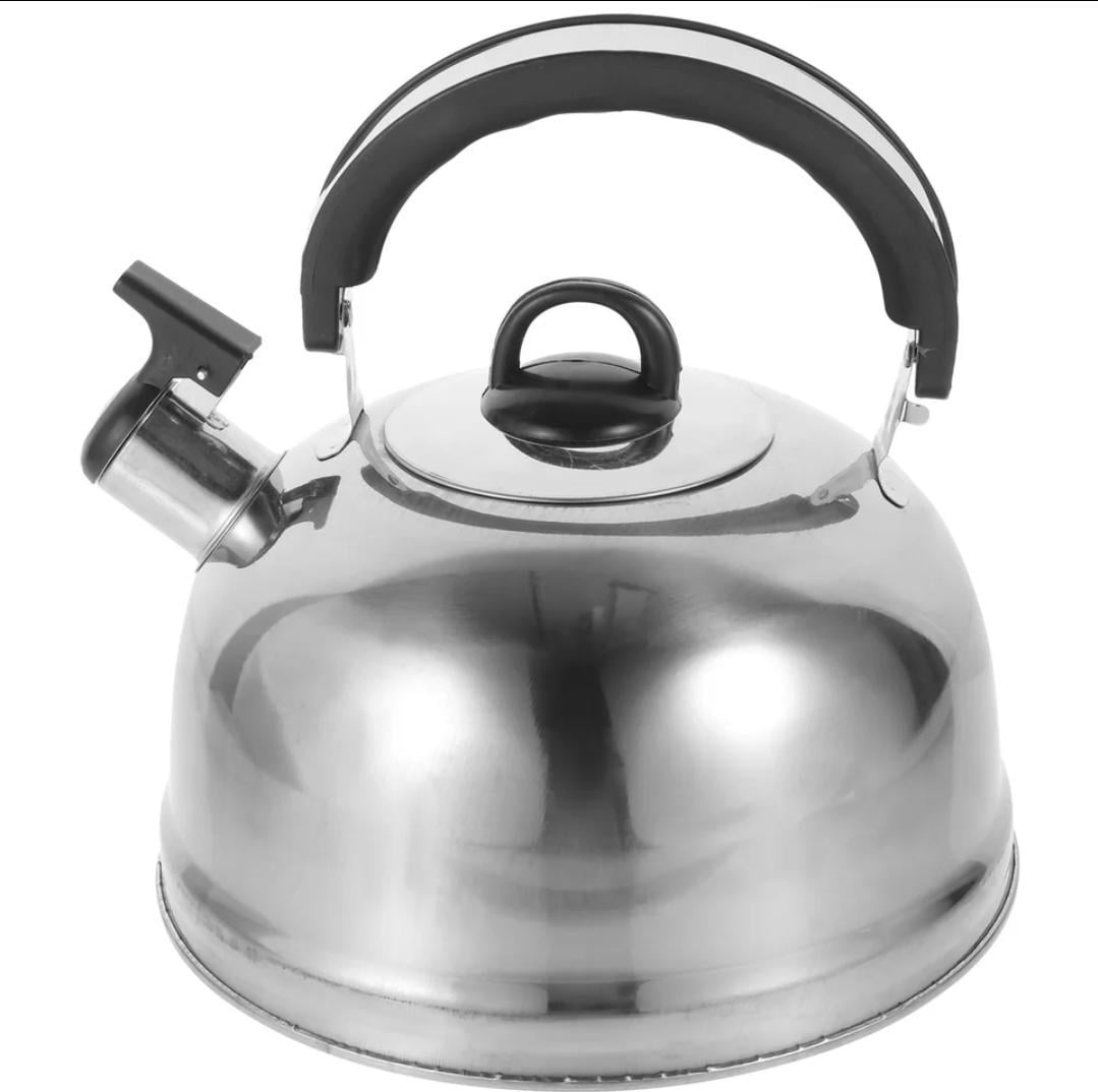Чайник из нержавеющей стали со свистком 2 л (5846н)