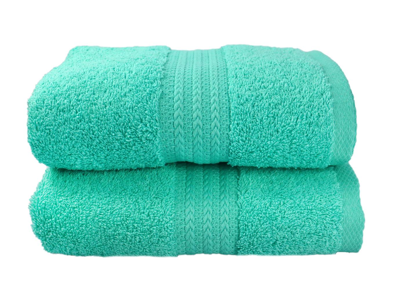 Полотенце Rainbow W.Green 50х90 см 500г/м2 Бирюзовый - фото 4
