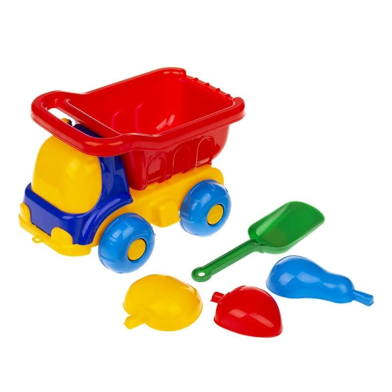 Игрушка для песочницы машинка Colorplast Пчелка от 1 года Красный (IS-183-S-244)