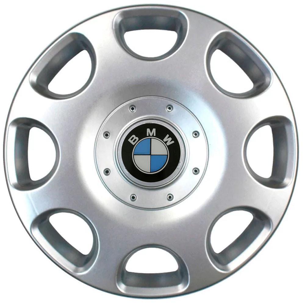 Колпаки SJS 208 с логотипом BMW 4 шт. R14 Серебряный (2654556617)