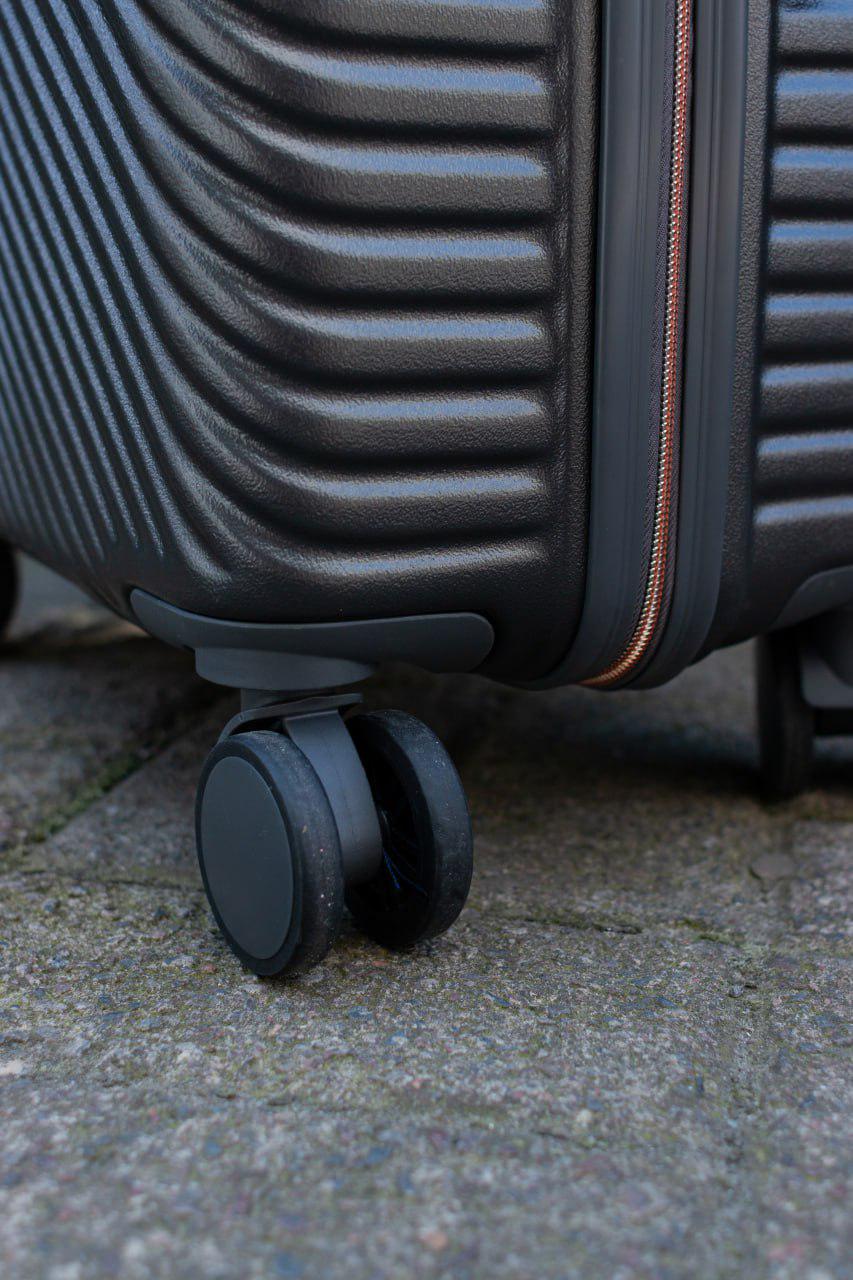 Чемодан пластиковый Wings WN-01 S Серый (11881138) - фото 5 Чемодан пластиковый Wings WN-01 S Серый (11881138) - фото 5