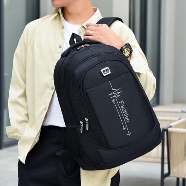 Городской рюкзак мужской для ежедневных походов на работу или для поездок 46х30х15 см (Y01914) - фото 5 Городской рюкзак мужской для ежедневных походов на работу или для поездок 46х30х15 см (Y01914) - фото 5