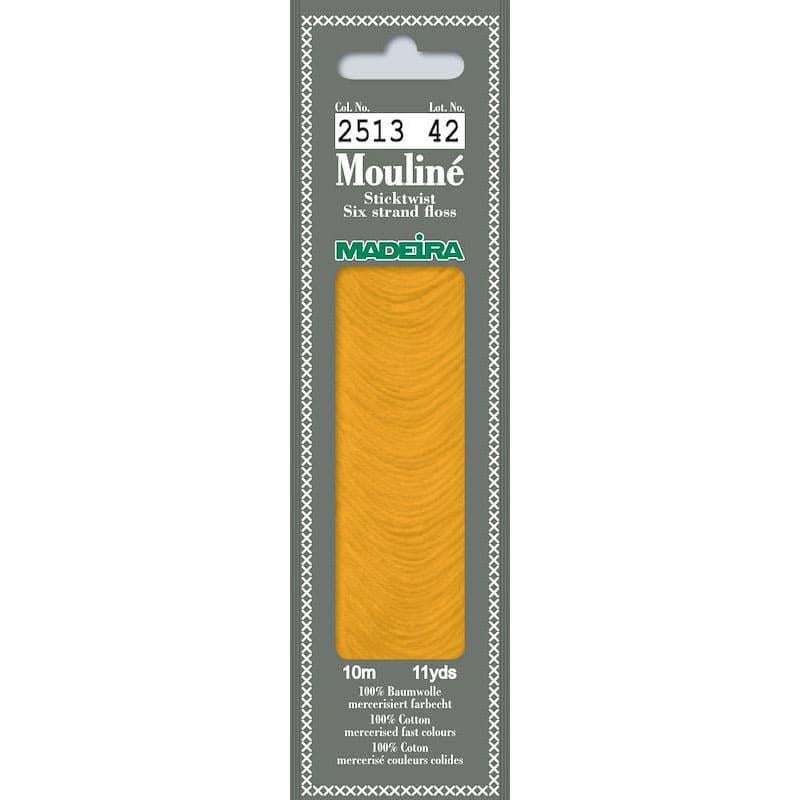 Нитки 2513 Mouline Коричнево-золотий блідий