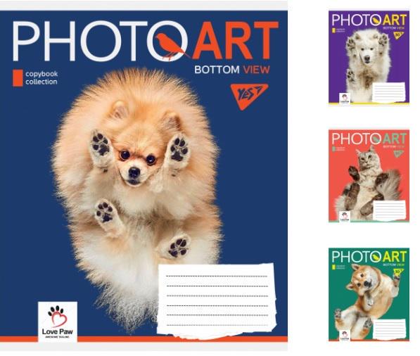 Зошити учнівські у лінійку YES Photoart 18 арк. 25 шт. в уп. (MTT-163159)