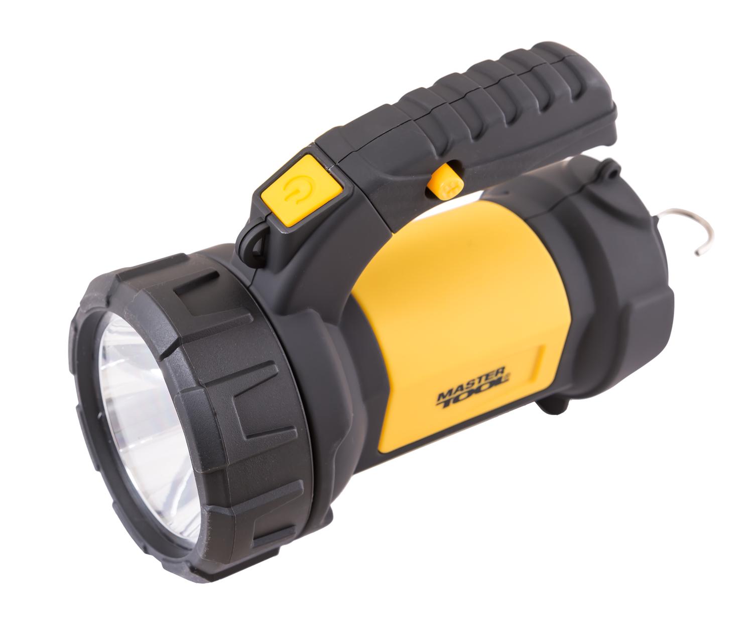 Ліхтар MasterTool тип LED з ручкою 360° 4 режими Cree + Cob 4xAA 2в1 180х94х143 мм (94-0804) - фото 6