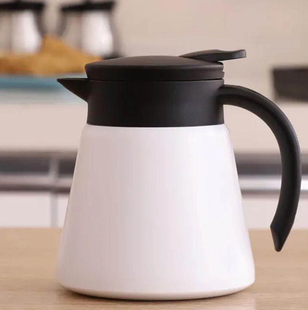 Заварник-термос для кави KSL сталевий 500 мл Білий • Краща ціна в Києві ...