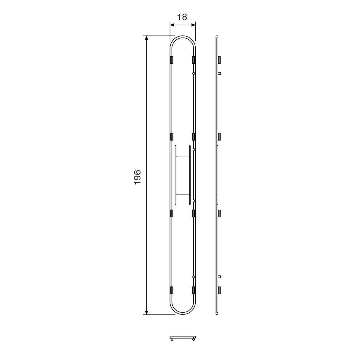 Планка торцевая декоративная AGB Revolution XT Черный (B01120.00.93) - фото 3 Планка торцевая декоративная AGB Revolution XT Черный (B01120.00.93) - фото 3