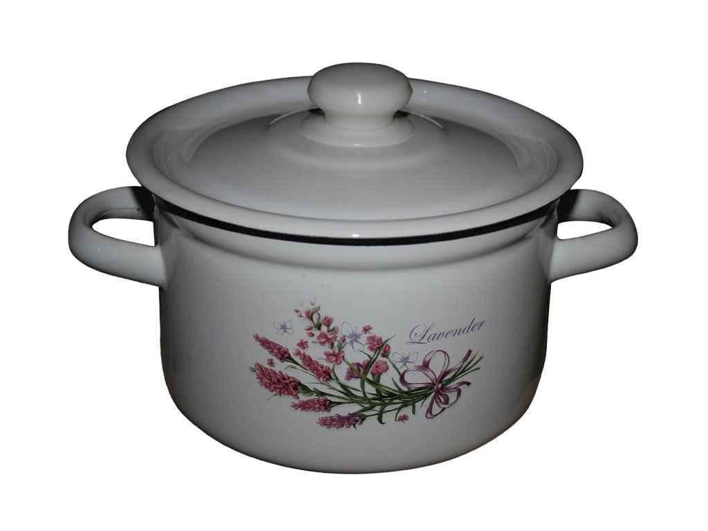 Кастрюля Idilia Букет лаванды 4,5 л Сиреневый (I1615/2)