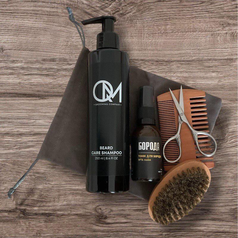 Набор для бороды QM/тоник лайм (0011М) - фото 2