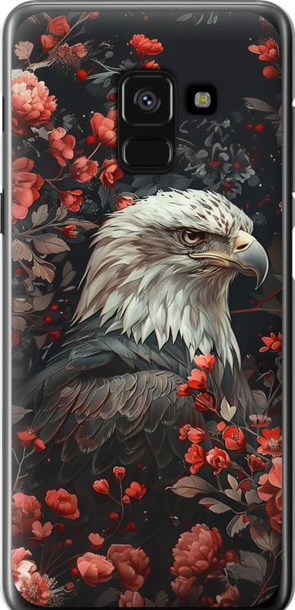 Чехол на Samsung Galaxy A8 2018 A530F Цветочный страж (6102u-1344-42517)