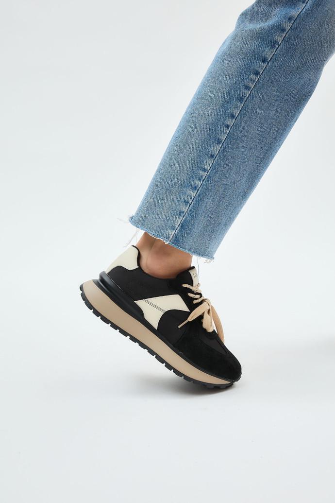 Кросівки жіночі демісезонні LONZA р. 40 Чорний (199140) - фото 1 Кросівки жіночі демісезонні LONZA р. 40 Чорний (199140) - фото 1