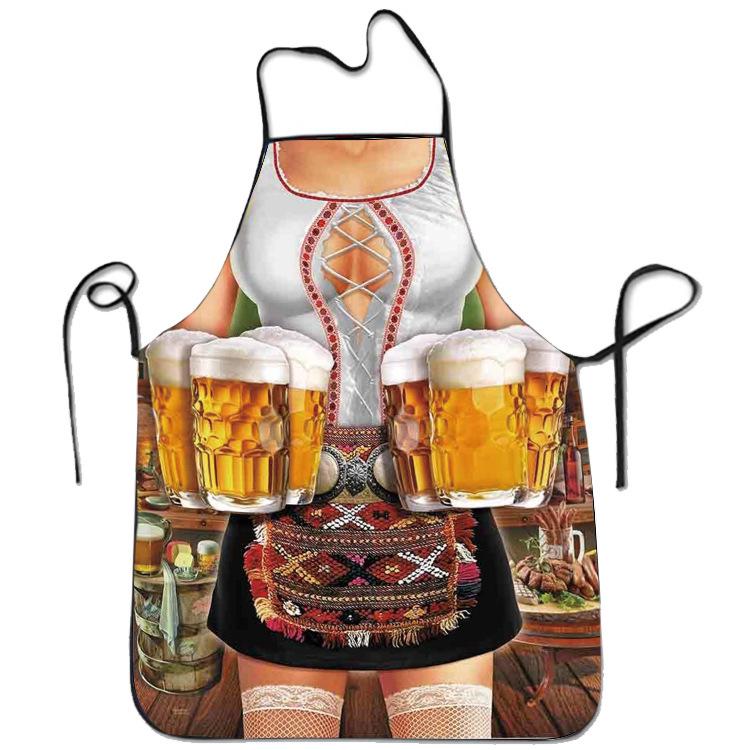 Фартук с приколом девушка 80x60 см Разноцветный (50183) Фартук с приколом девушка 80x60 см Разноцветный (50183)