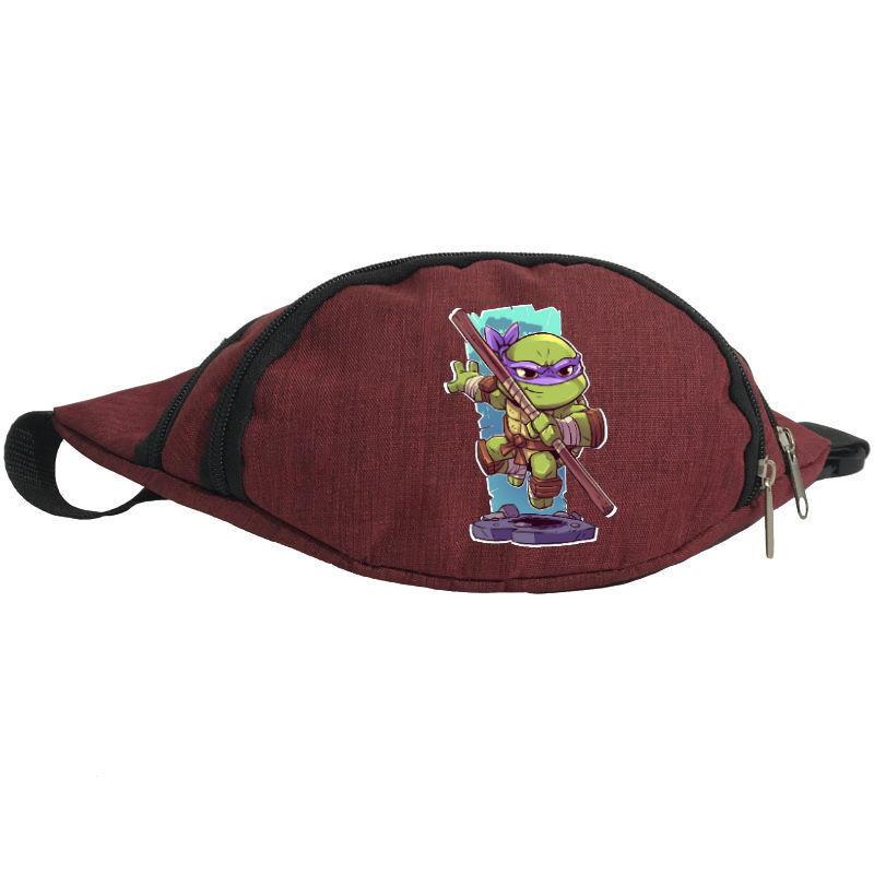 Поясные сумки-бананка Черепашки Ниндзя Turtle-004 Бордовый (1383869013) Поясные сумки-бананка Черепашки Ниндзя Turtle-004 Бордовый (1383869013)