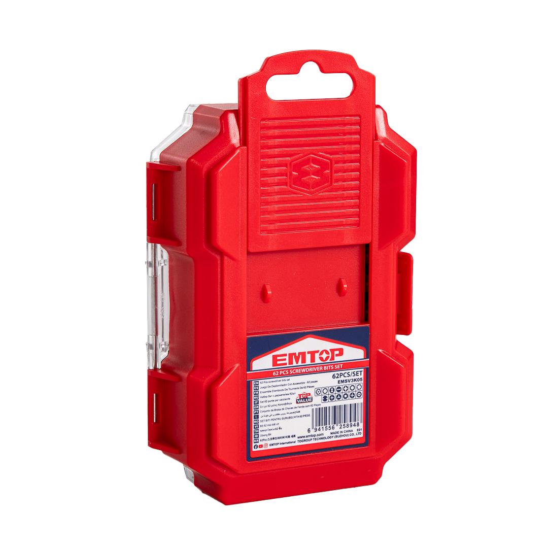Набір біт EMTOP EMSV3K05 62 шт. - фото 5 Набір біт EMTOP EMSV3K05 62 шт. - фото 5