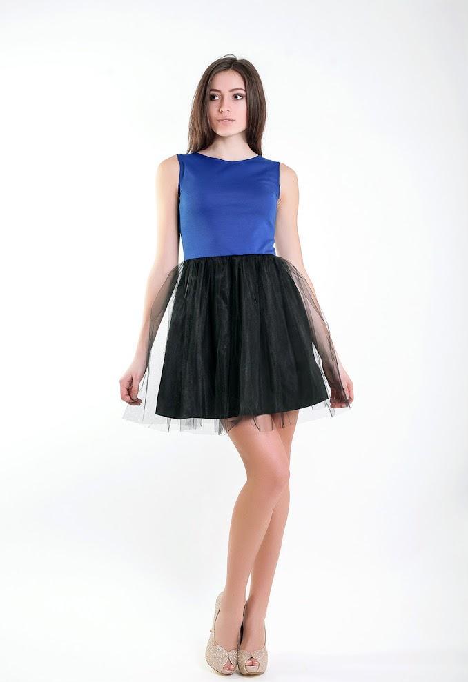 Сукня жіноча Podium Lorein 21098-BLUE L Синій