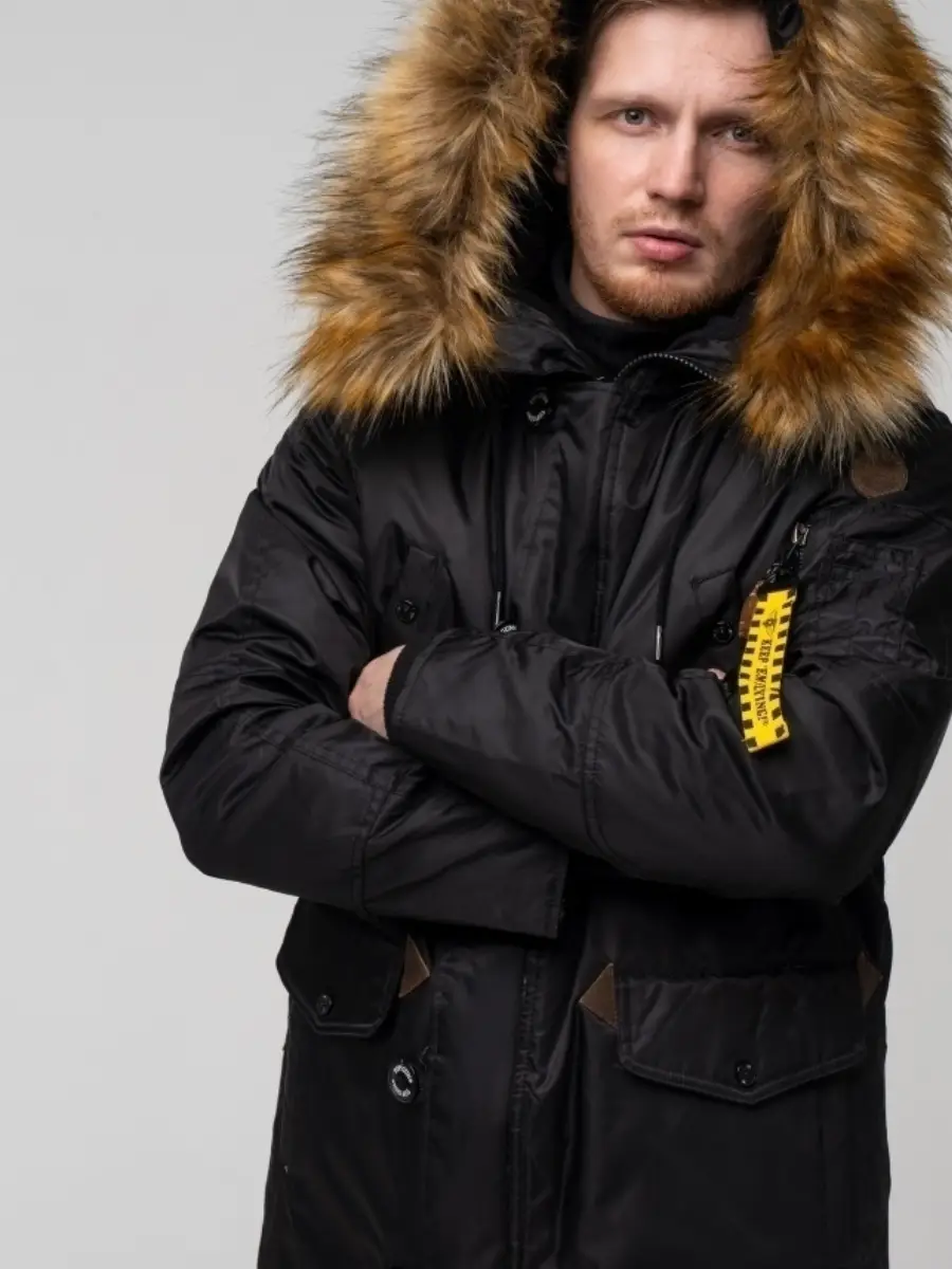 Куртка аляска Top Gun N-3B Parka XS Black (TGN-3BBXS) - фото 5