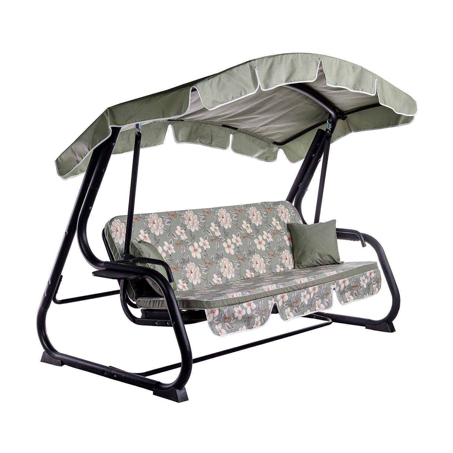 Садовая диван-качалка Ost-Fran DELI лонета Moet verde/тексилк 631/414 (3931)