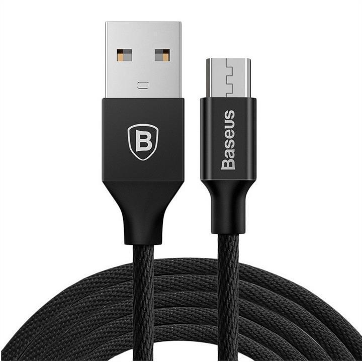 Кабель Baseus CAMYW-A01 Yiven Cable USB to MicroUSB 2A 1 м Black