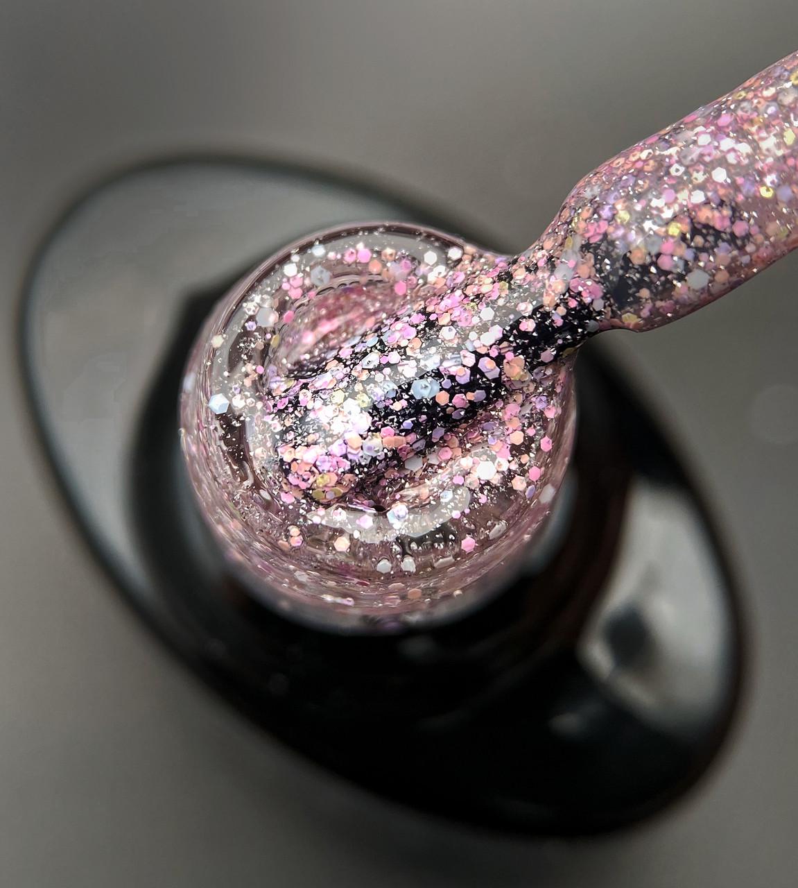 Гель-лак светоотражающий Crooz Crystal Sweetness Gel Polish №1 8 мл